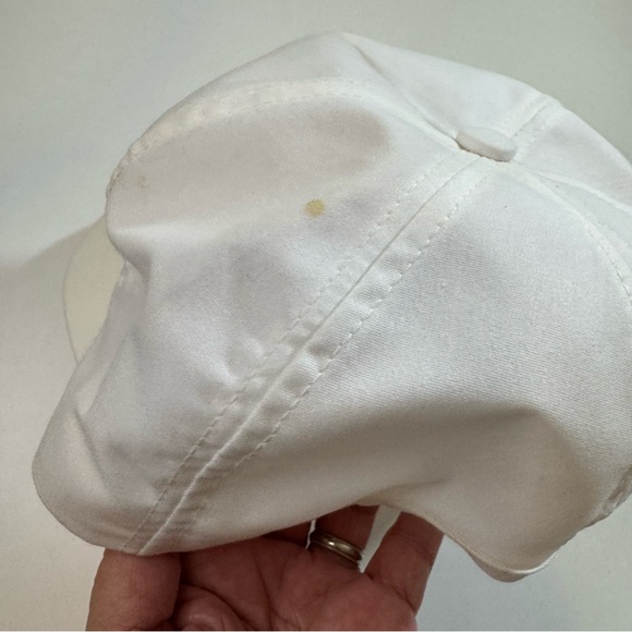 Bridgestone Tires Hat Auto Racing Vintage Twill Snapback Cap White USA Made Indy - Picture 4 of 7